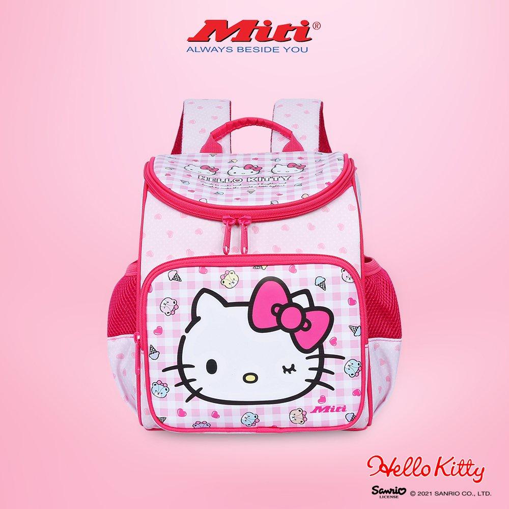 Balo Học Sinh Hello Kitty Siêu Nhẹ Dành Cho Bé Gái C11070WS_KIT6 Dành Cho Bé Mẫu Giáo