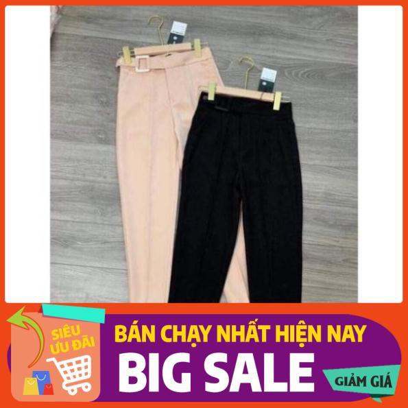 hothotQuần Baggy Đai vuông cúc bấm