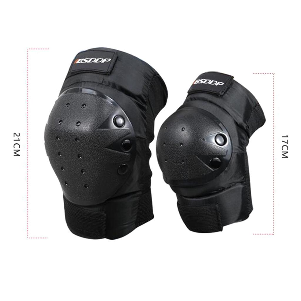 4-part Adult EVA Motorcycle ATV Motocross Elbow Knee Protector Shin Guards Motorcycle Racing for Adults