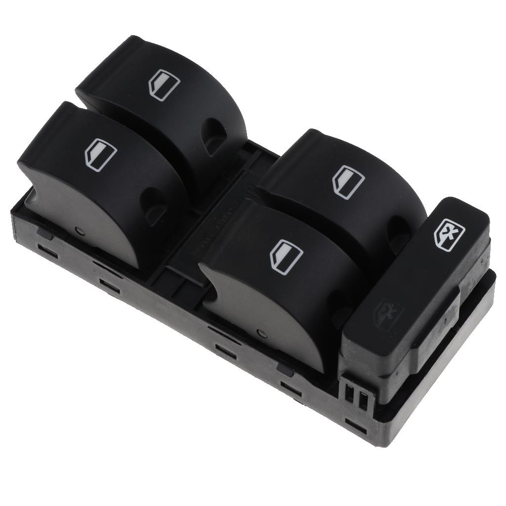 ABS Plastic Car Power Window Switch Button Controls for Audi A4 B6 B7