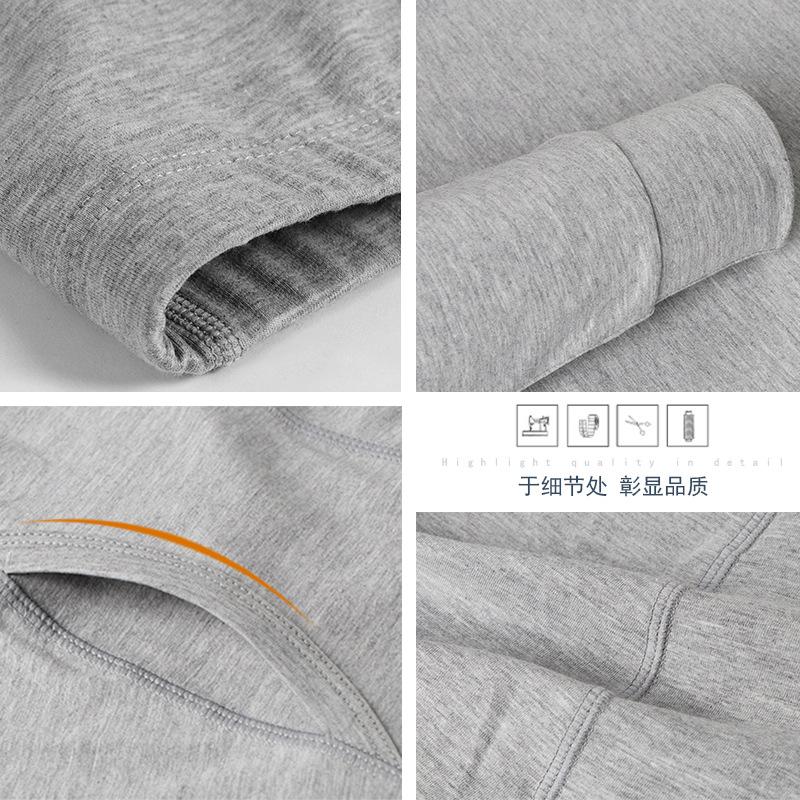 Evest Quần Lót Nam Đáy Cotton Nguyên Chất Long Johns Ấm Quần Chặt Quần Lót Lọt Khe Nam Quần Lót Nam Mùa Đông Xuân mùa Thu