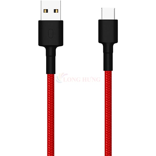 Hình ảnh Cáp USB Type-C Xiaomi Mi Type-C Braided Cable 1m SJV4109GL/SJV4110GL SJX10ZM - Hàng chính hãng