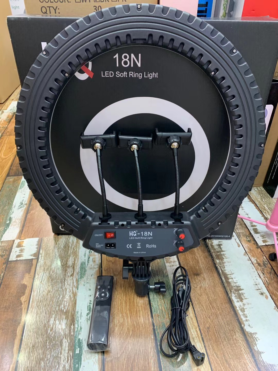 Đèn livestream 45Cm, Makeup, Quay Phim , Chụp Ảnh, Livetream, Selfie, Xăm nghệ thuật Kèm Kẹp Điện Thoại Tùy Chỉnh