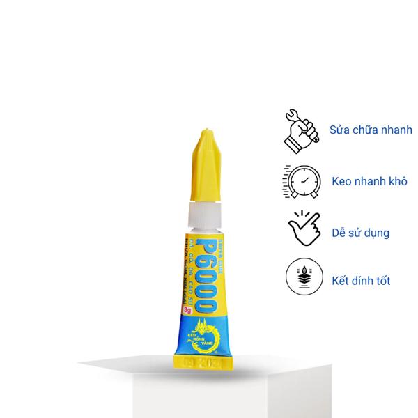 Keo Dán Đa Năng Super Glue - Rồng Vàng P6000