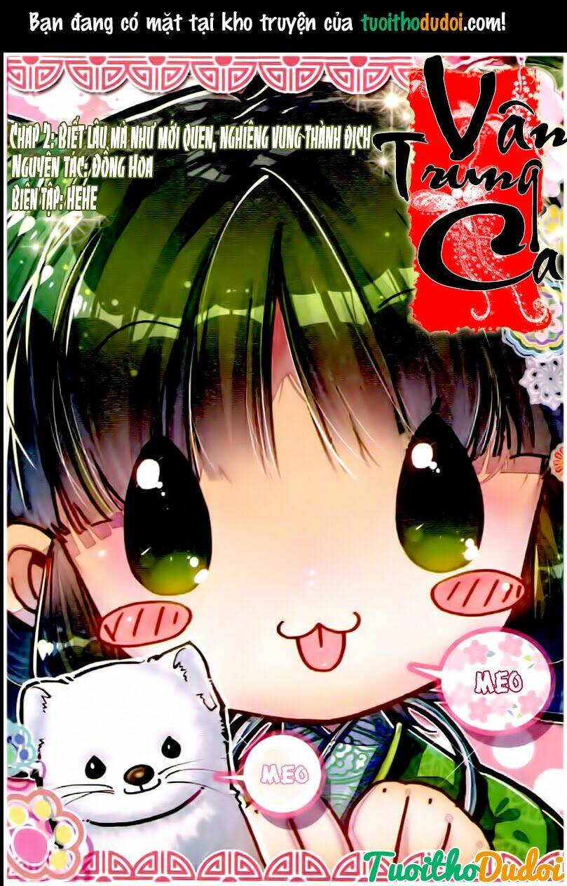 vân trung ca chapter 2 1