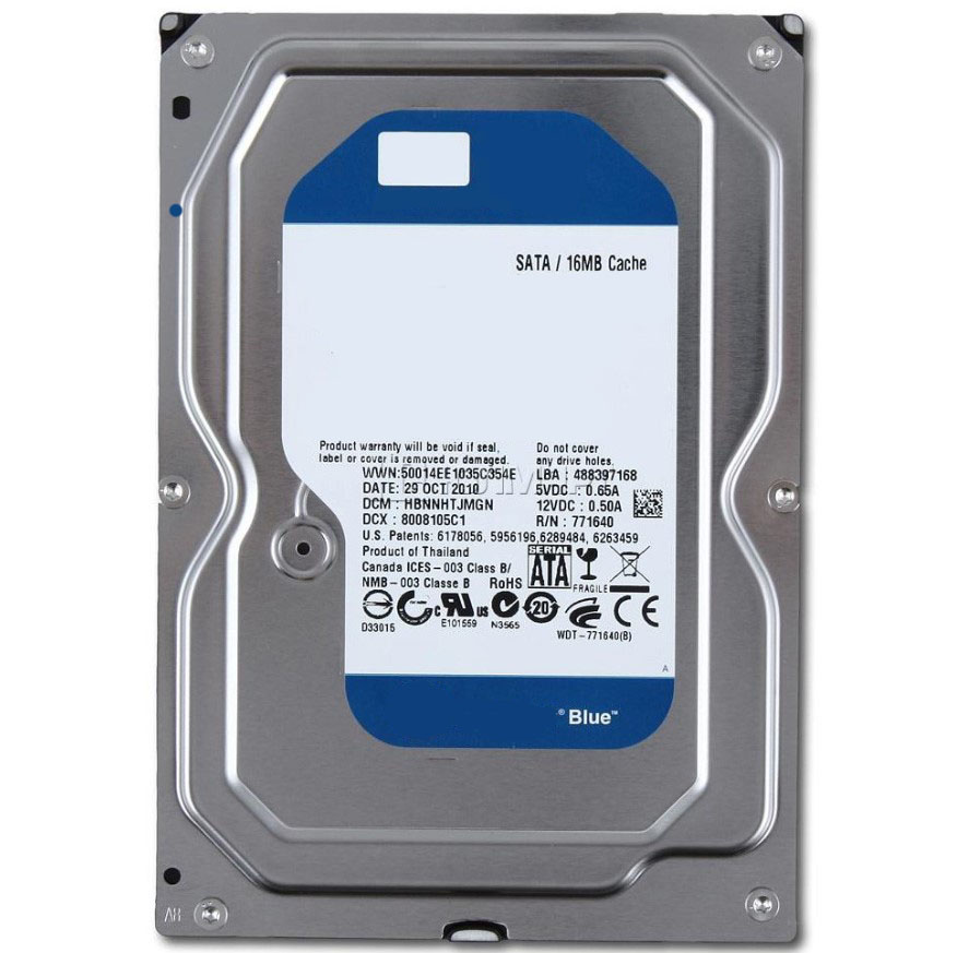 Ổ cứng HDD PC 250G Blue - Sata 3.5 in