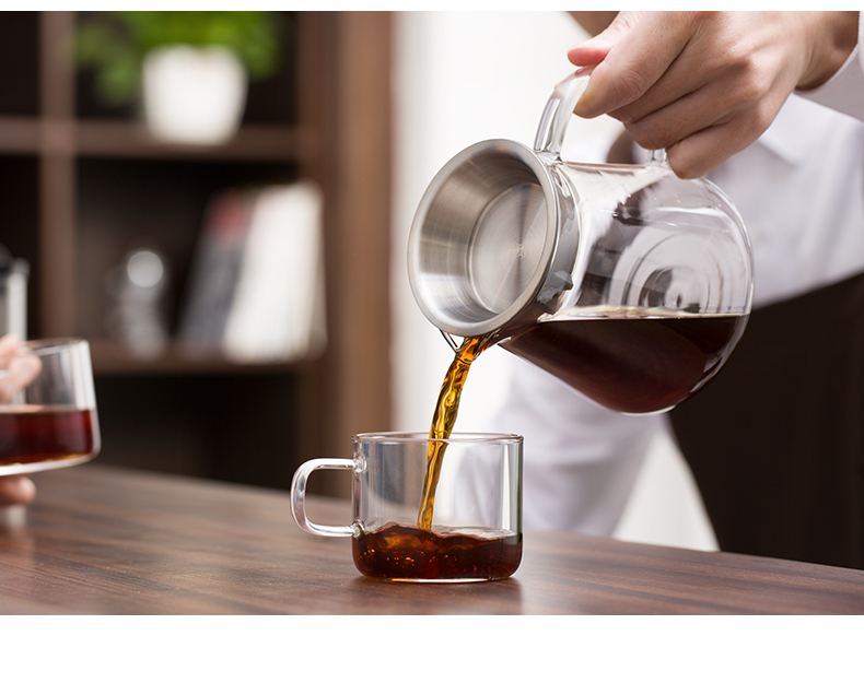 Bình pha cafe thủy tinh Samaglas FT010