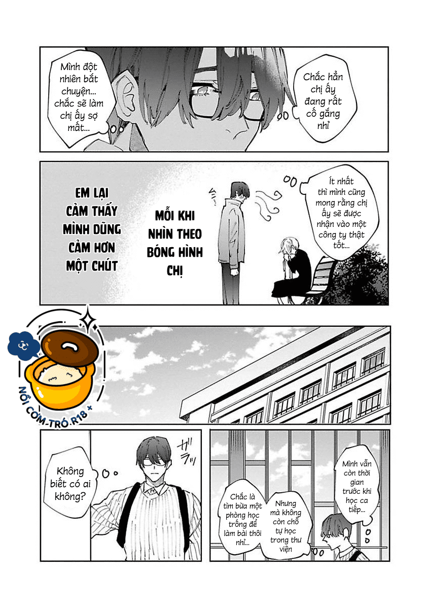 hậu bối yandere muốn cứu vớt ''nô lệ của tư bản'' chapter 5.1 10