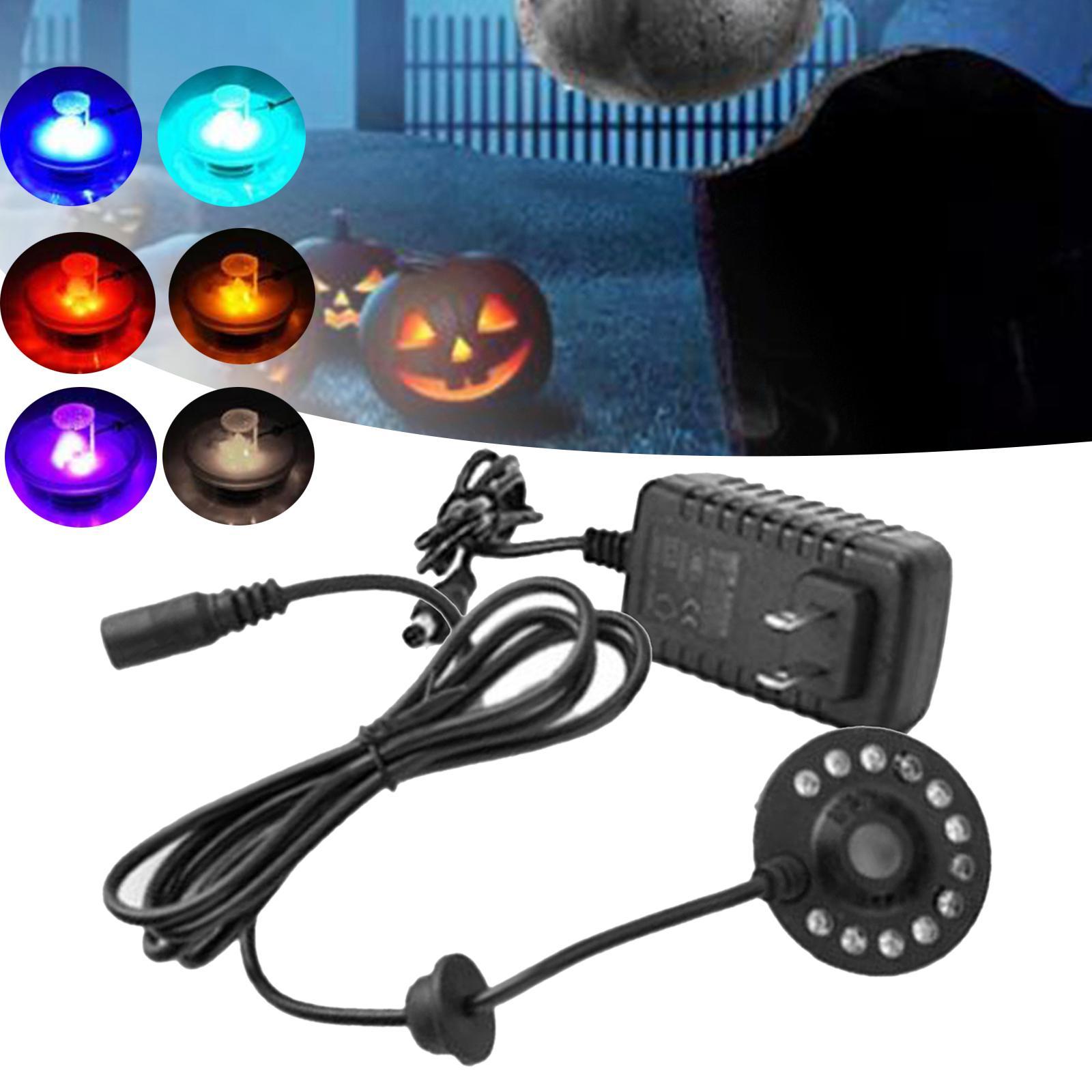 Fogger Mister with Colorful Lights US 110V Plug for Vase Basin