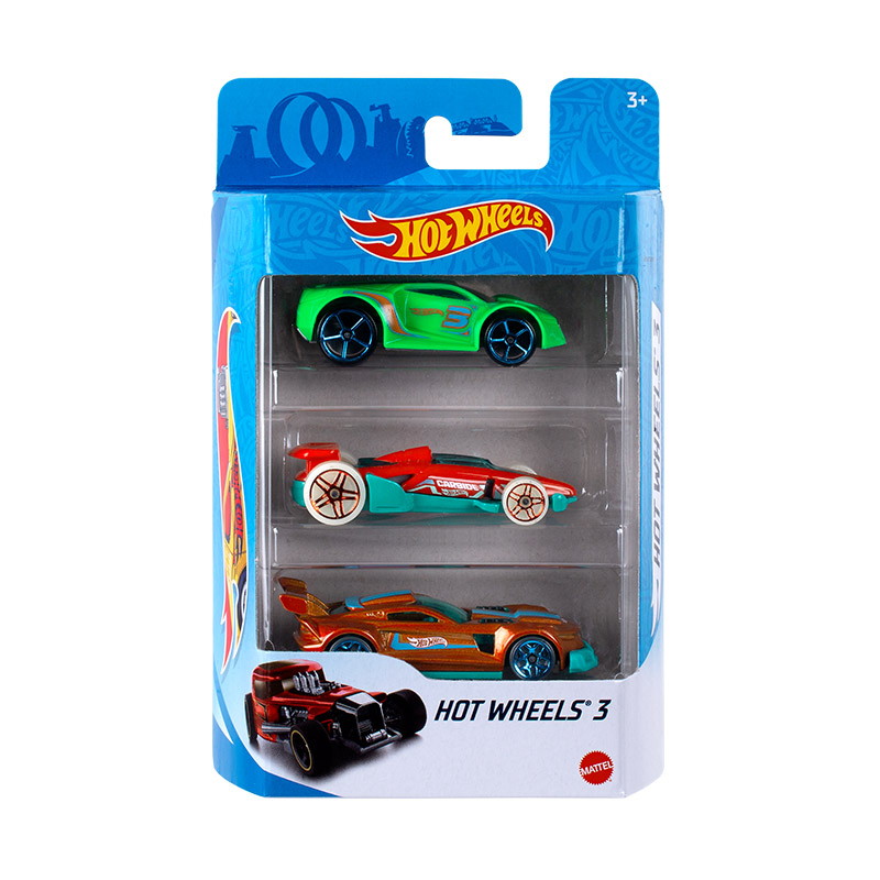 Đồ Chơi Bộ 3 Siêu Xe Hot Wheels K5904 - Giao hàng ngẫu nhiên