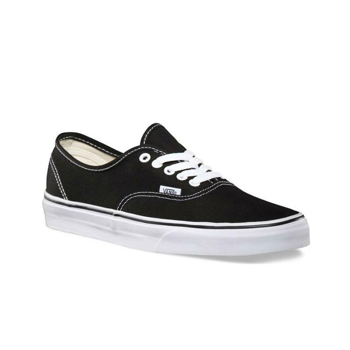 Giày Sneaker Unisex Authentic Vans VN000EE3BLK - Black (Size