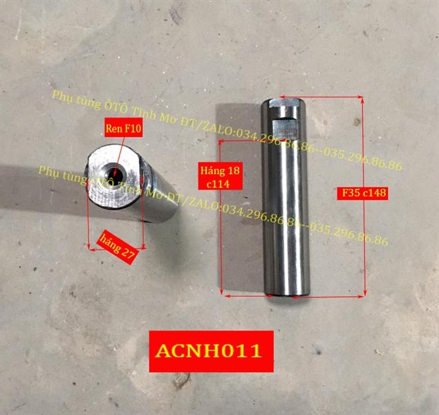 Ắc nhíp F35 dài 148