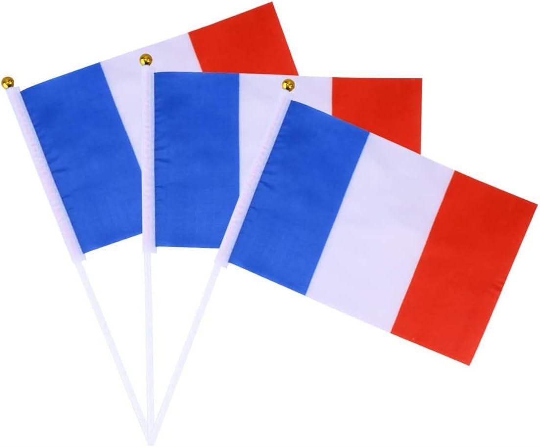 Cờ Bộ nhỏ 100 Cái Cờ có que Cờ dính Cờ quốc tế Cờ quốc gia chịu thời tiết Cờ quốc gia nhỏ Cờ cầm tay cho World Cup Giải vô địch châu Âu Diễu hành Olympic