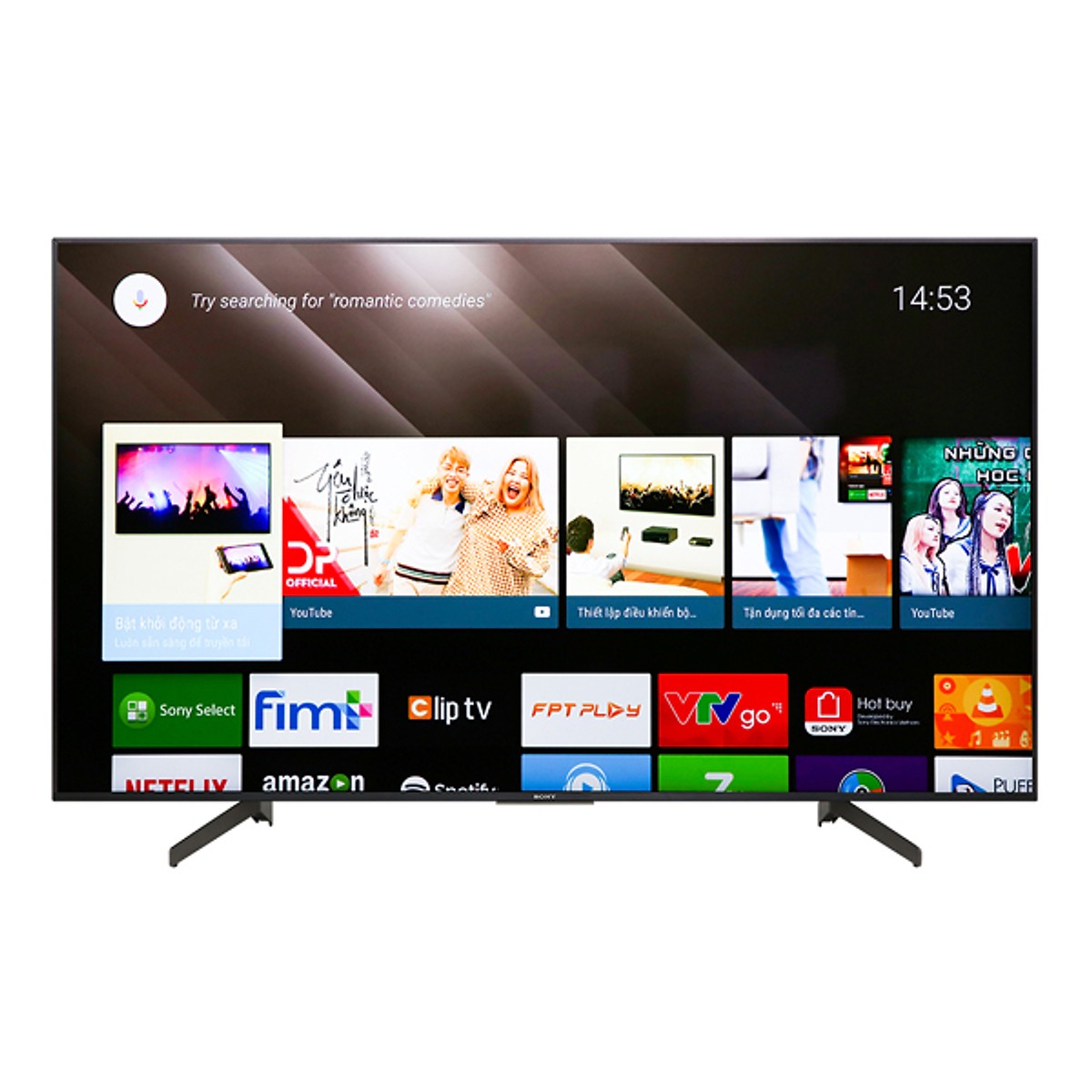 Android Tivi Sony 4K 65 inch KD-65X8500G - Hàng chính hãng +Tặng Khung Treo Cố Định