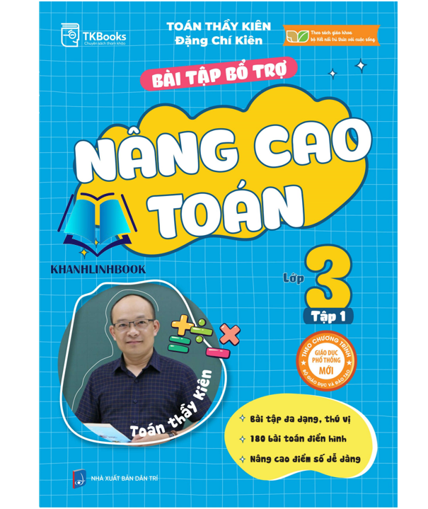 Sách - Combo Bài Tập Bổ Trợ Nâng Cao Toán Lớp 3 – Tập 1 + 2 (MC)