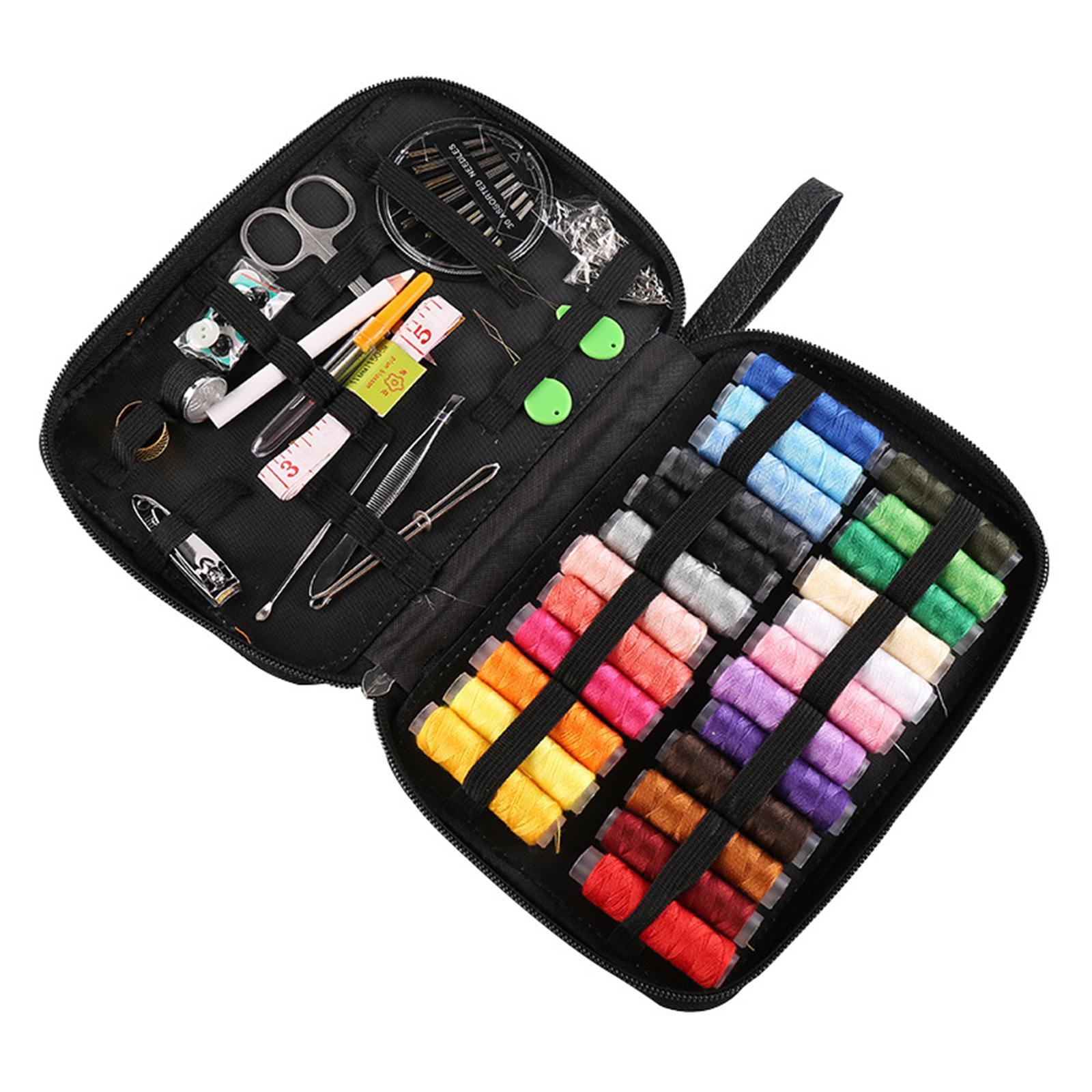 All in One Portable Sewing Kit Bag Organizer Scissors Thread Travel