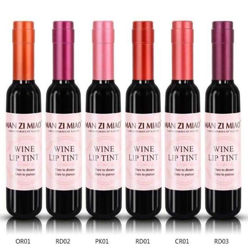 Son Môi Man Zi Miao Wine Lip Tint(màu ngaauc nhiên)