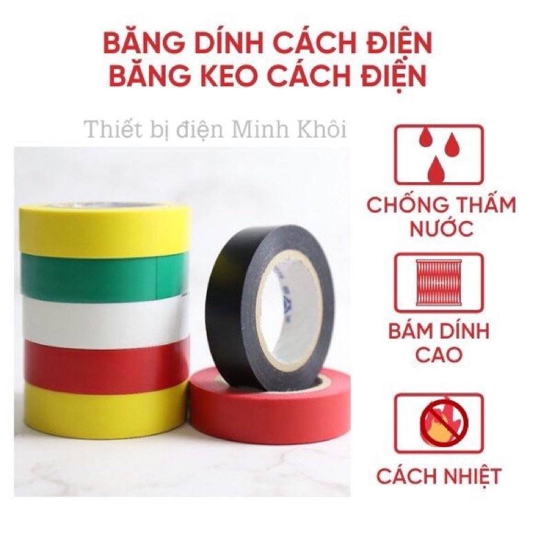 Băng dính cách điện chịu nhiệt chống nước nano, băng keo đen trung thế,hạ thế cao áp