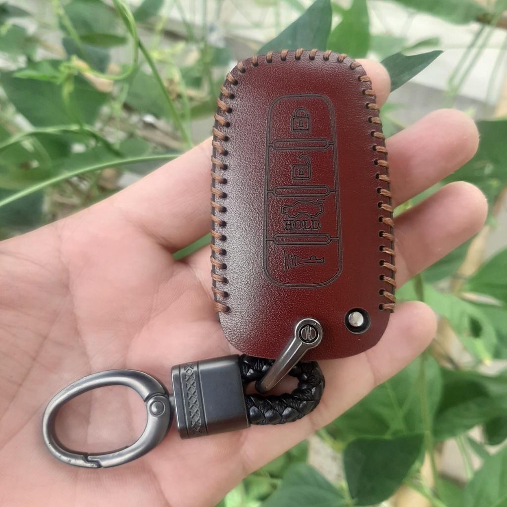 Bao Da Chìa Khóa ô tô KIA FORTE D a B ò Thật, Giá tận Xưởng, Bảo hành 2 năm, khắc tên và sđt chủ xe