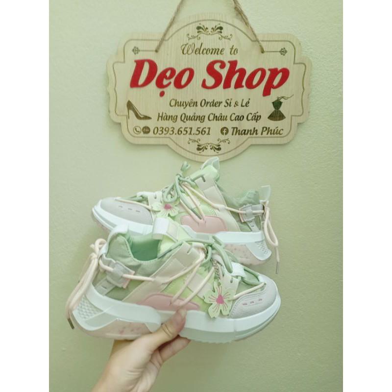 ️ SNEAKER ĐỘN ĐẾ HOA ANH ĐÀO 2020 _Kèm video và ảnh thật shop tự chụp