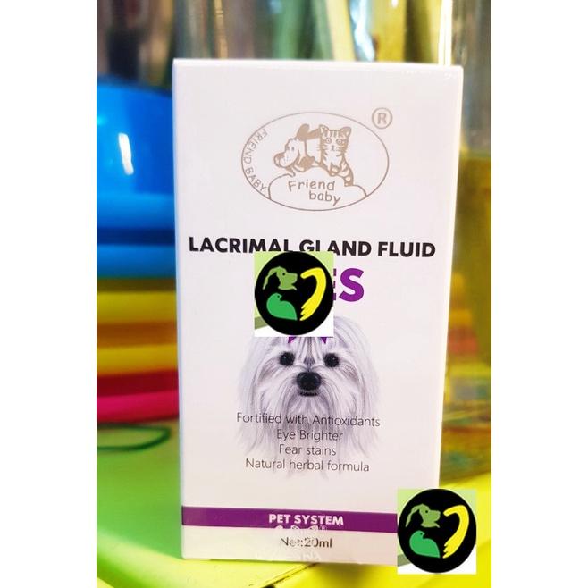 Siro giúp giảm chảy nước mắt chó Lacrimal Gland Fluid Eyes 20ml EXP20220501