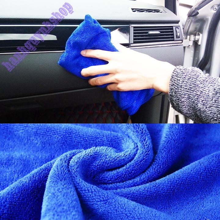 Khăn Lau Ô Tô Xe Hơi Đa Năng 40x60CM Giao Màu Ngẫu Nhiên