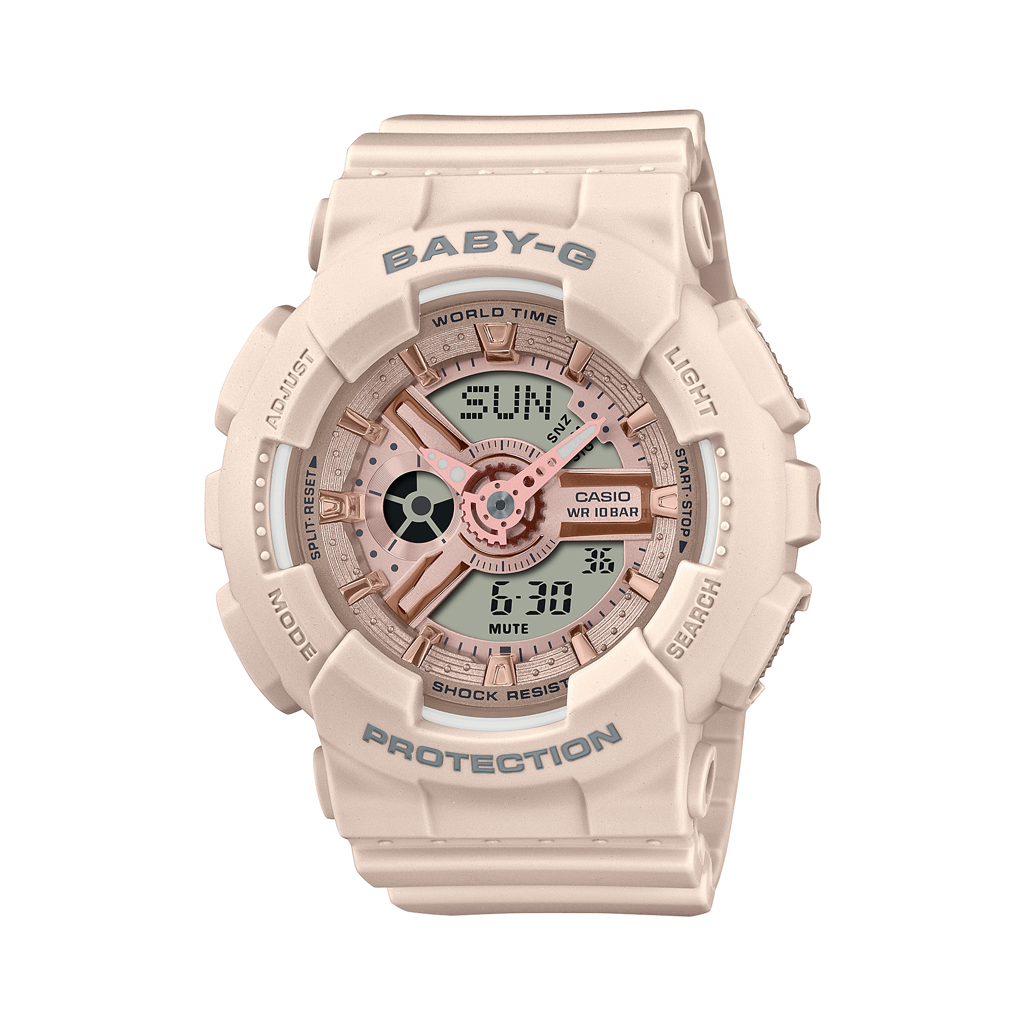 Đồng Hồ Casio Nữ Baby-G dây nhựa BA-110XCP-4ADR