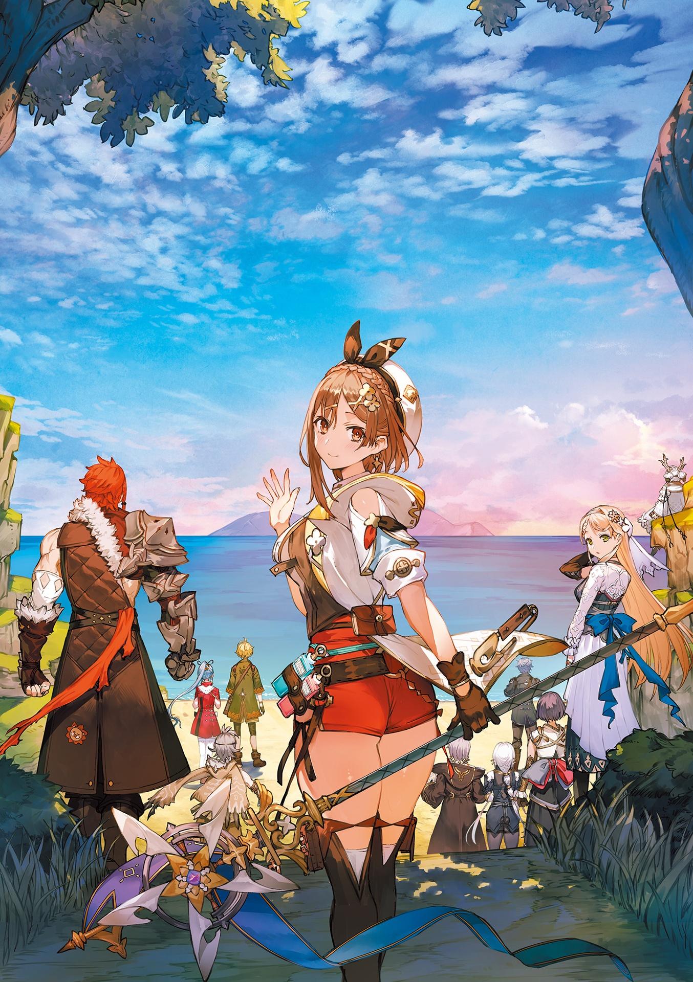 Atelier Ryza 3: Alchemist Of The End And The Secret Key Official Visual Collection (Japanese Edition)