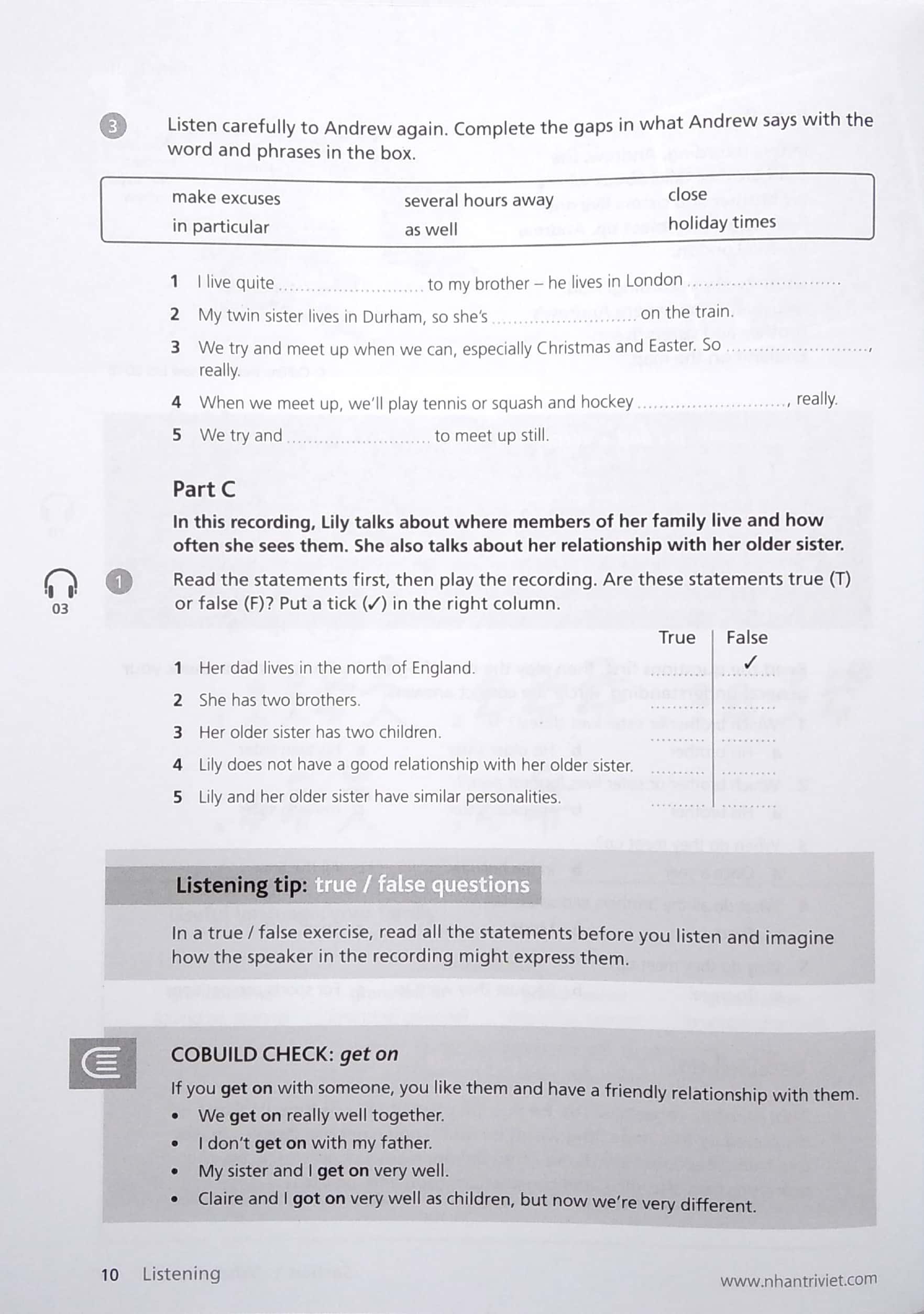 Sách Collins - Listening A2 Pre-Intermediate (Tái Bản)