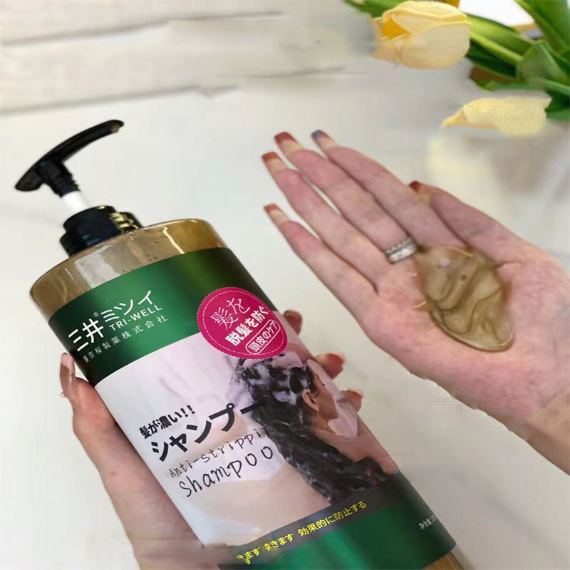 Dầu gội kích thích mọc tóc Anti-Strippine Shampoo giảm gãy rụng kiểm soát dầu loại bỏ gàu Nhật Bản 1000ml