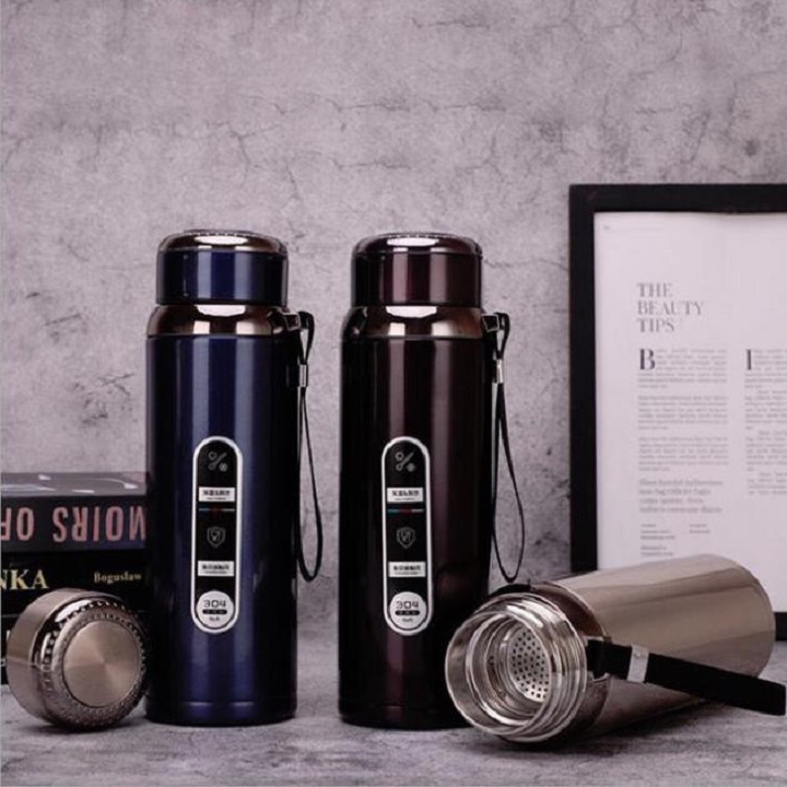 Bình giữ nhiệt inox 316 cao cấp không gỉ 1000ml giữ nhiệt tốt sang trọng, nhỏ gọn, tiện dụng