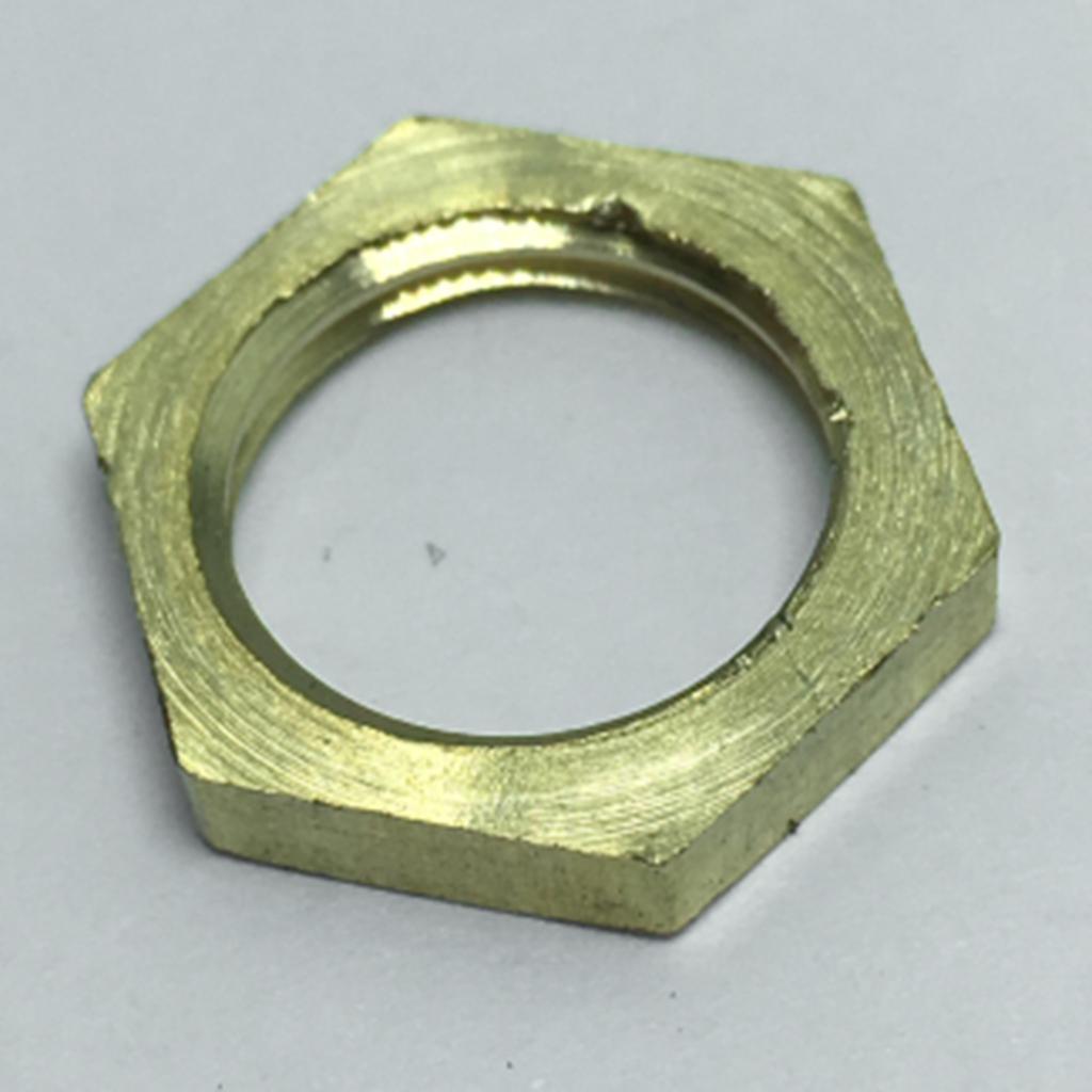 Nut Lock Screw Nut Brass Hexagonal Brass Shaped Round Nut Accessory
