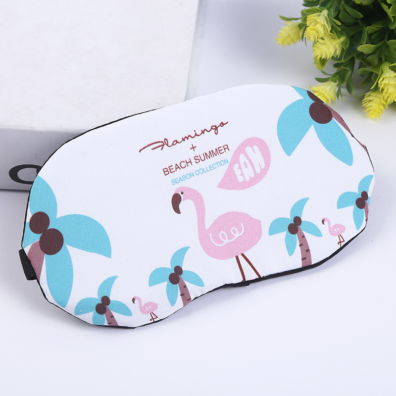 Bịt mắt ngủ con chim dễ thương có túi nước giải nhiệt tặng kèm bịt tai chống ồn