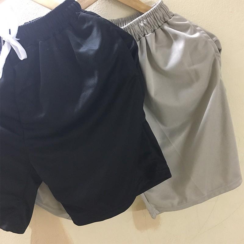 Quần Đùi Quần Short Nam Nữ Chất Vải Dày Dặn Mềm Mịn Phong Cách Hàn Quốc
