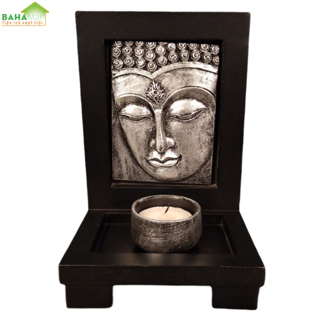 DECOR TRANG TRÍ HÌNH MẶT PHẬT ĐỐT NẾN PHONG CÁCH THIỀN "BAHAMAR" Mang lại một không gian Thiền thanh thoát trang trí vào không gian và tạo ra một yên tĩnh,