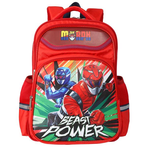 Ba Lô Học Sinh Cấp 1 Siêu Nhẹ - BL1076ML_SN2_RED_RED - 2 Siêu Nhân Power Rangers Morph