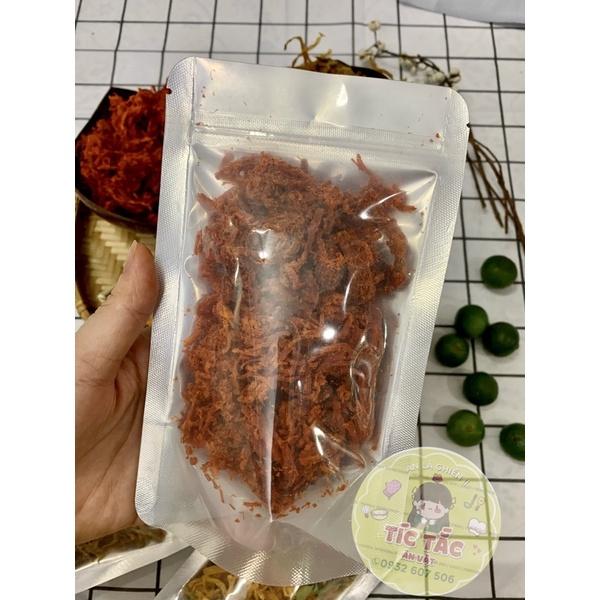 100G Khô Gà Lá Chanh - Mực Xé Tẩm Vị - Khô Bò Xé Sợi - Tép sấy - Nguyên Liệu Bánh Tráng Trộn Ngon