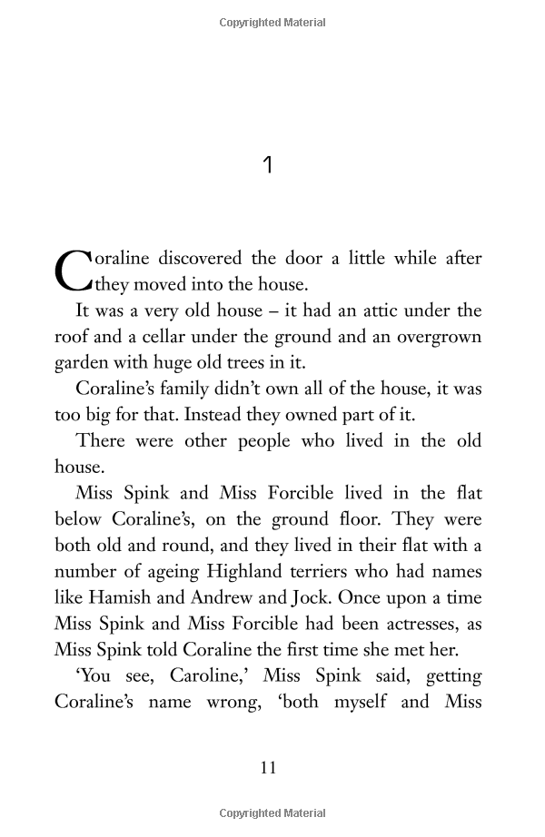 Sách ngoại văn: Coraline