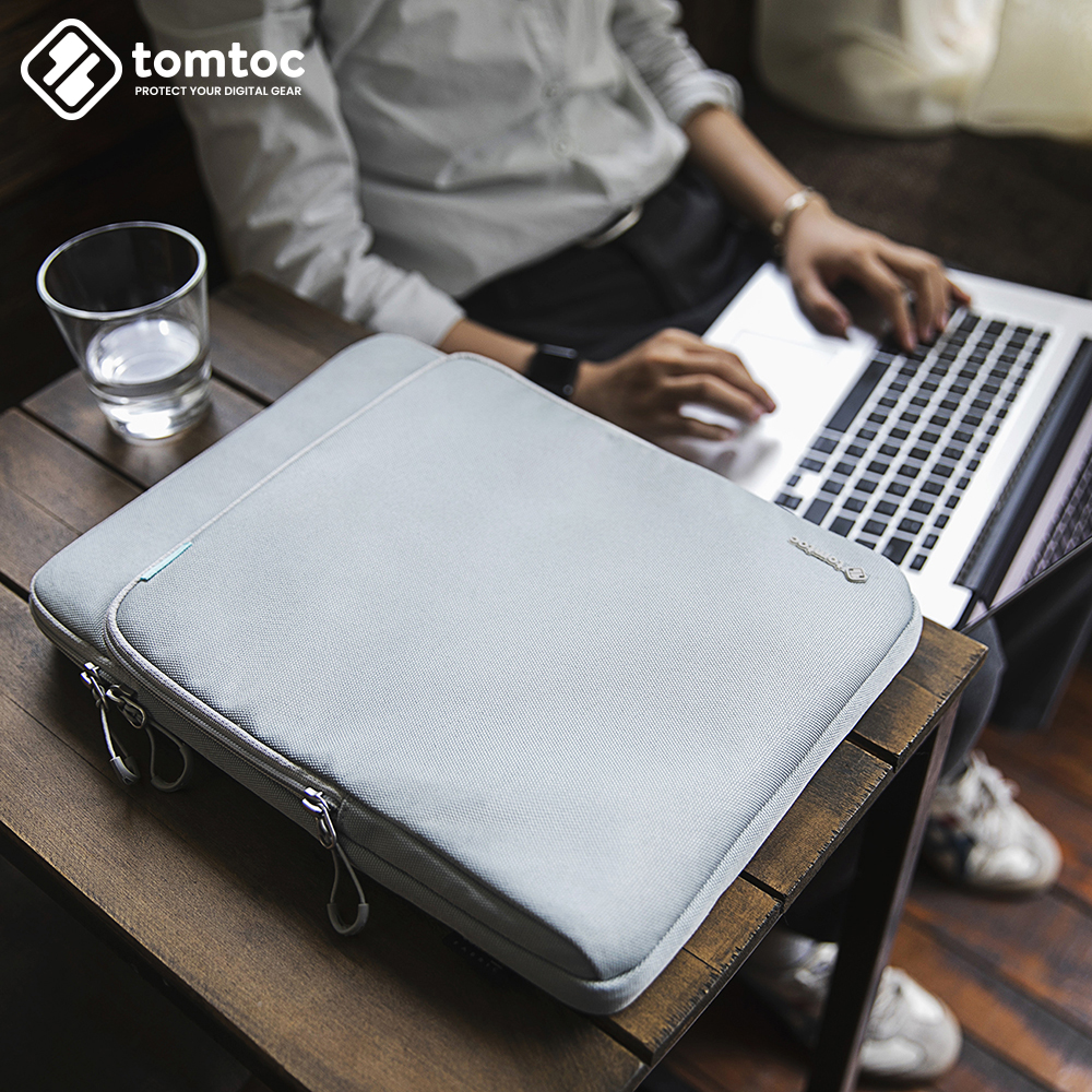 Túi xách chống sốc tomtoc 360° protection premium macbook pro/air new H13- Hàng Chính Hãng