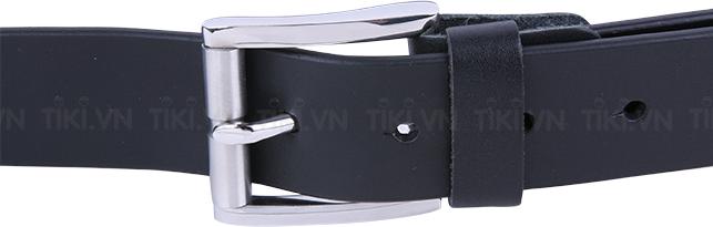 Dây nịt nam da bò đầu khóa Inox kim xỏ lỗ SUNPOLO BELT03