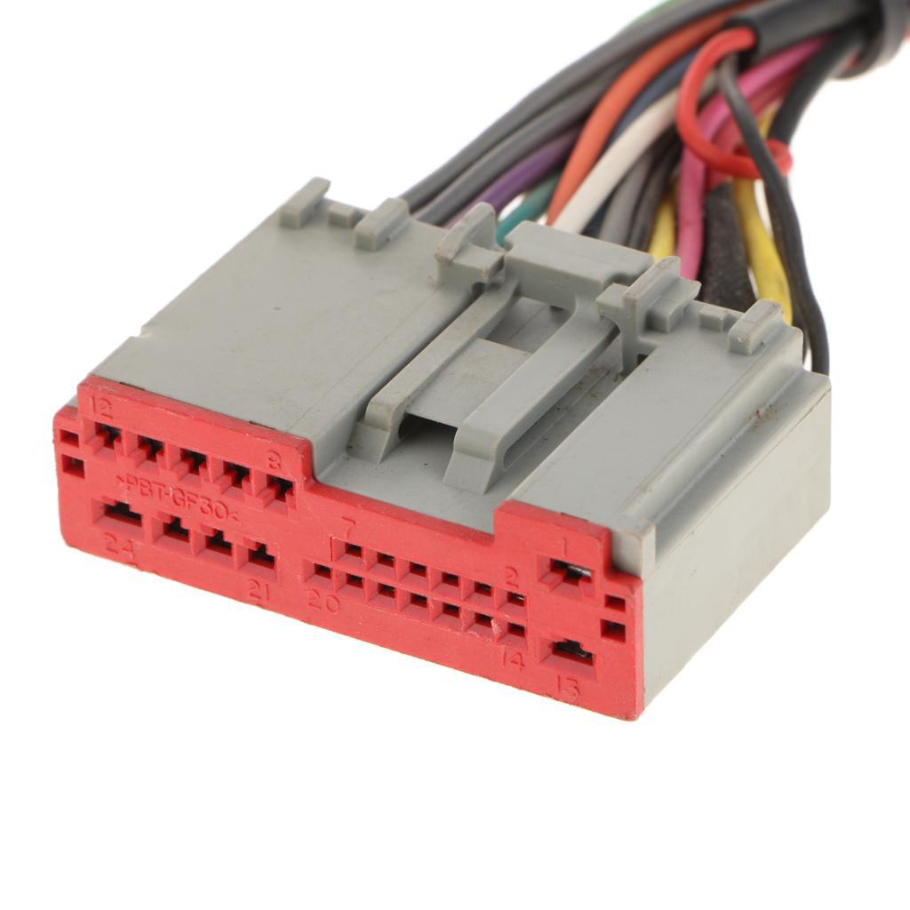 Car Stereo ISO  Harness Adapter Connector Cable for