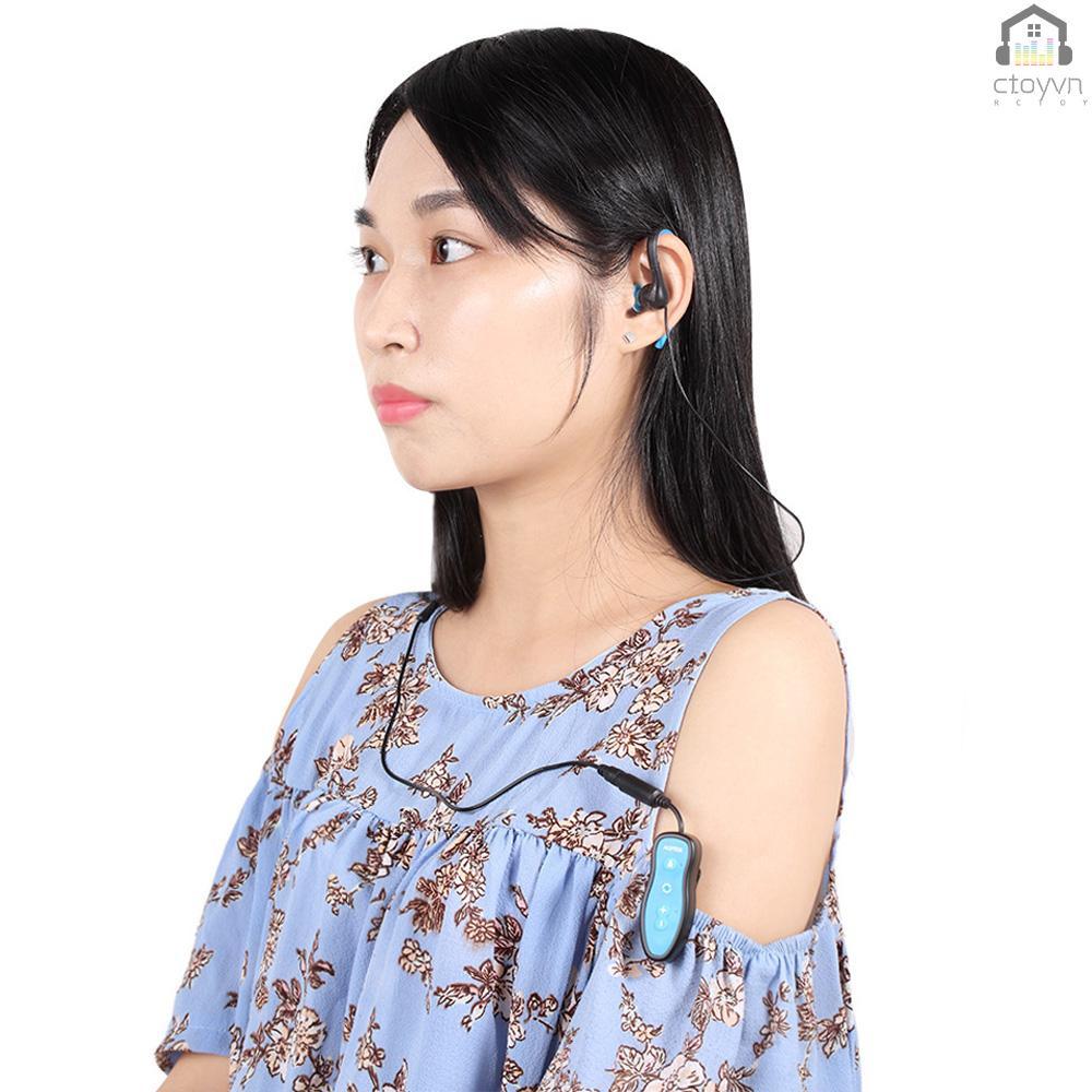 Máy nghe nhạc MP3 8GB chống thấm nước kèm tai nghe tiện dụng