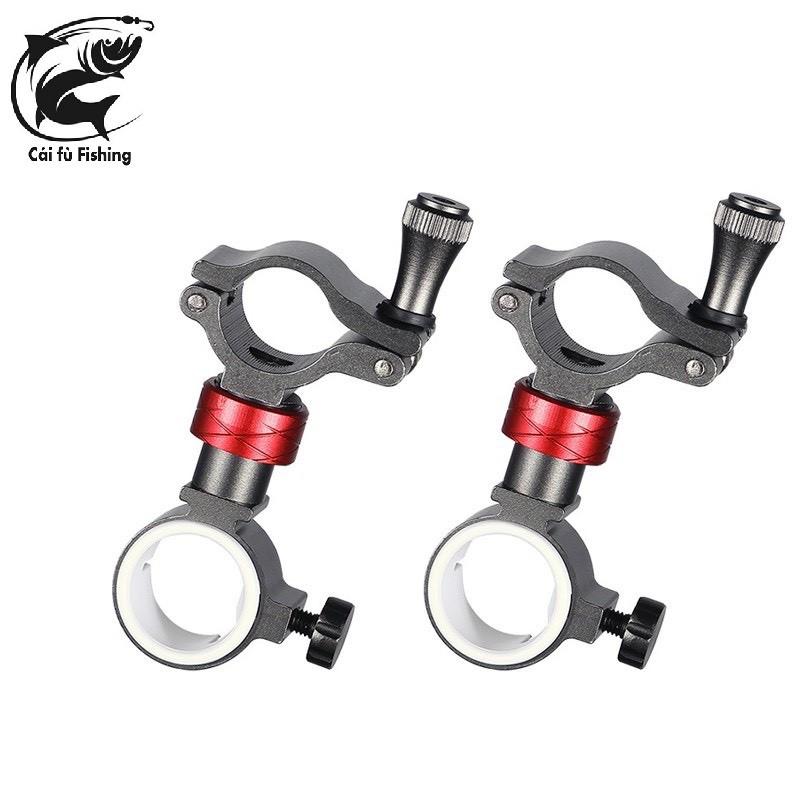 Bộ 2 Pat Ô , Dù câu cá chất liệu hợp kim nhôm magie cao cấp gắn ghế tiện lợi