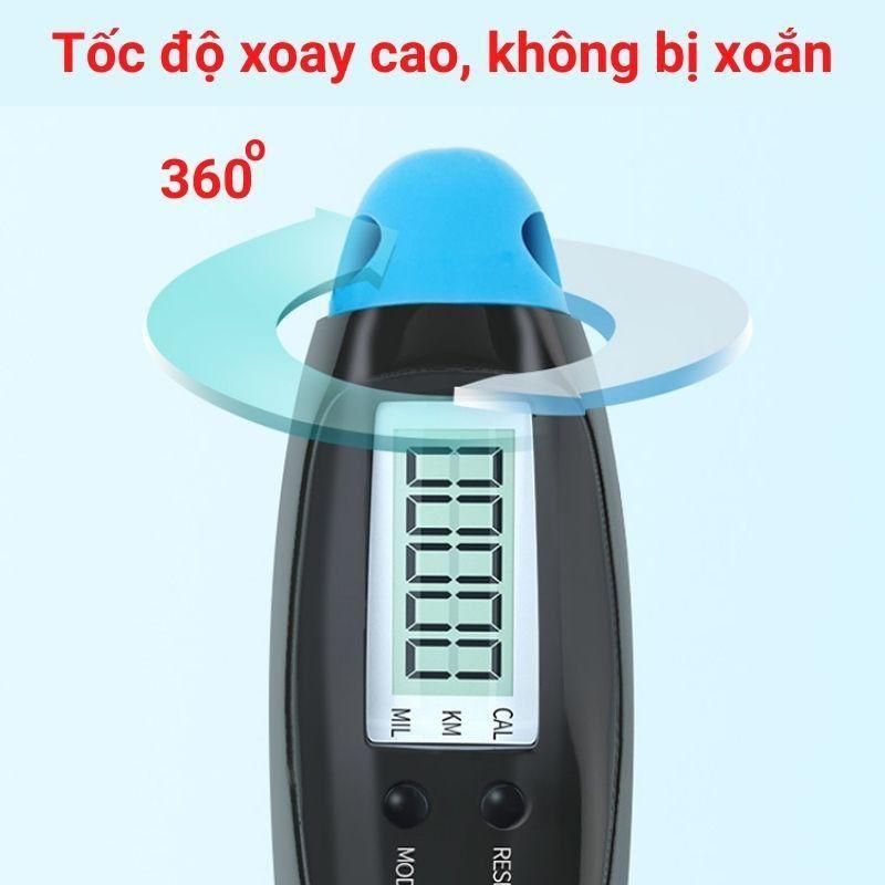 Dây nhảy giảm cân đếm CaloFREE SHIP dây nhảy thể lực tập thể dục KN01