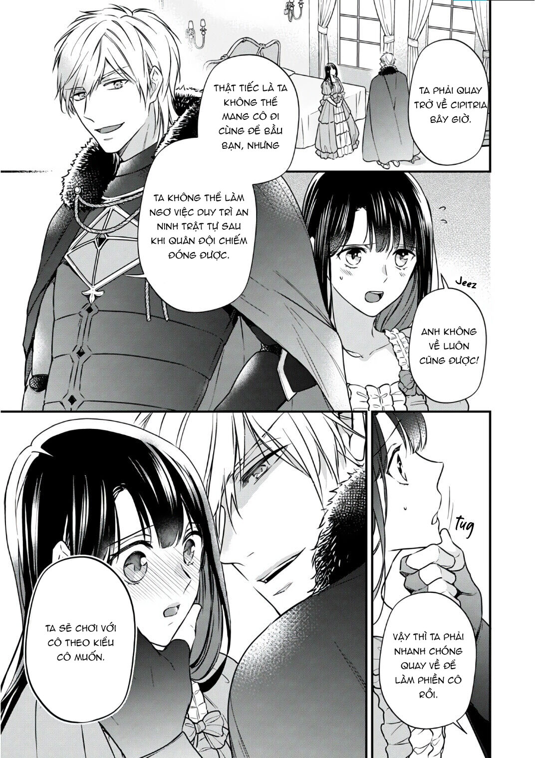 xuyên vào thế giới khác, trở thành thế thân cho công chúa rồi bị bạo chúa mang đi chapter 3.1 13