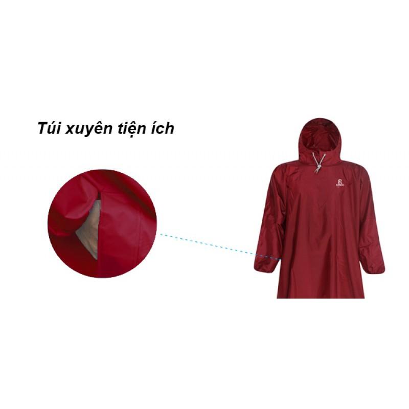 Hình ảnh  Áo mưa Rando Poncho Bisur “Bảo vệ toàn diện” APNS-23, chất liệu cao cấp, an toàn, thiết kế sang trọng