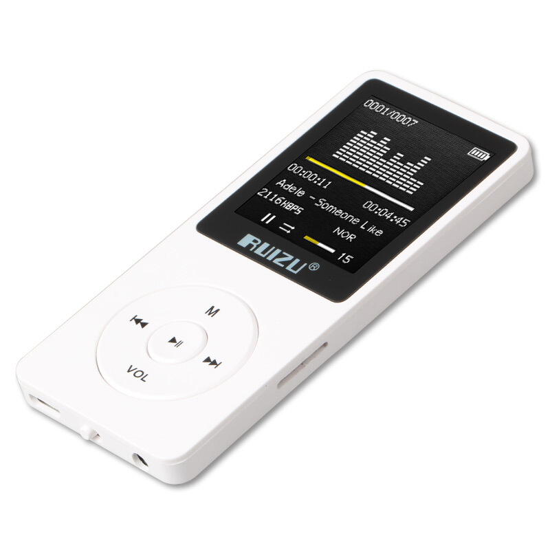 Máy Nghe Nhạc MP3 Lossless Ruizu X02 Bộ Nhớ Trong 8GB AZONE - Hàng Nhập Khẩu