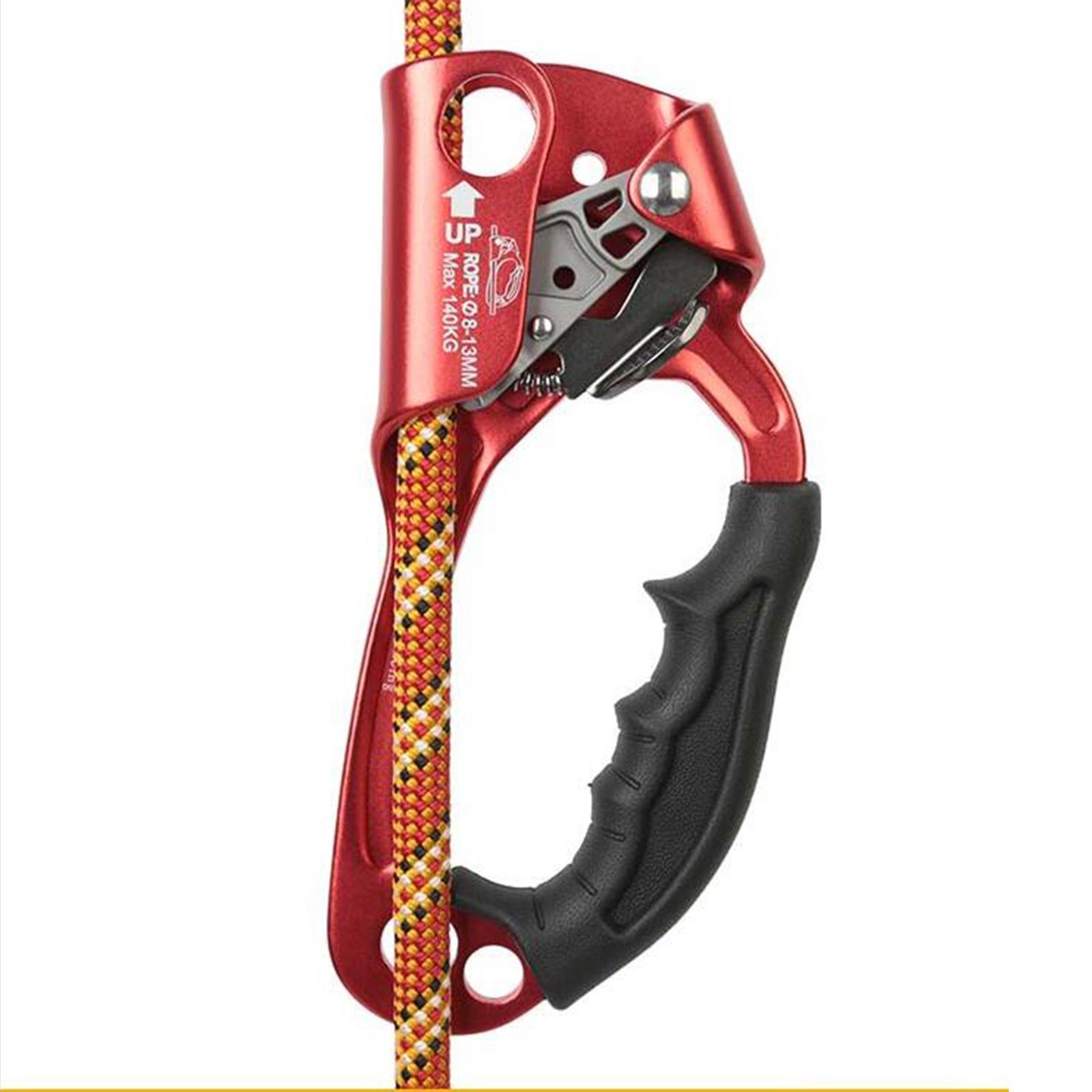 Climbing Rope Ascender Tool for 8mm-12mm Rope Rappelling Rock Climbing