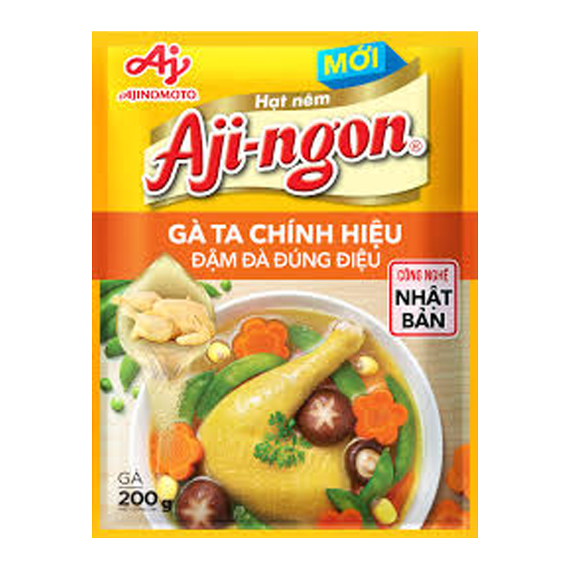 Hạt Nêm Aji Ngon Gà 200G – 8935039507126