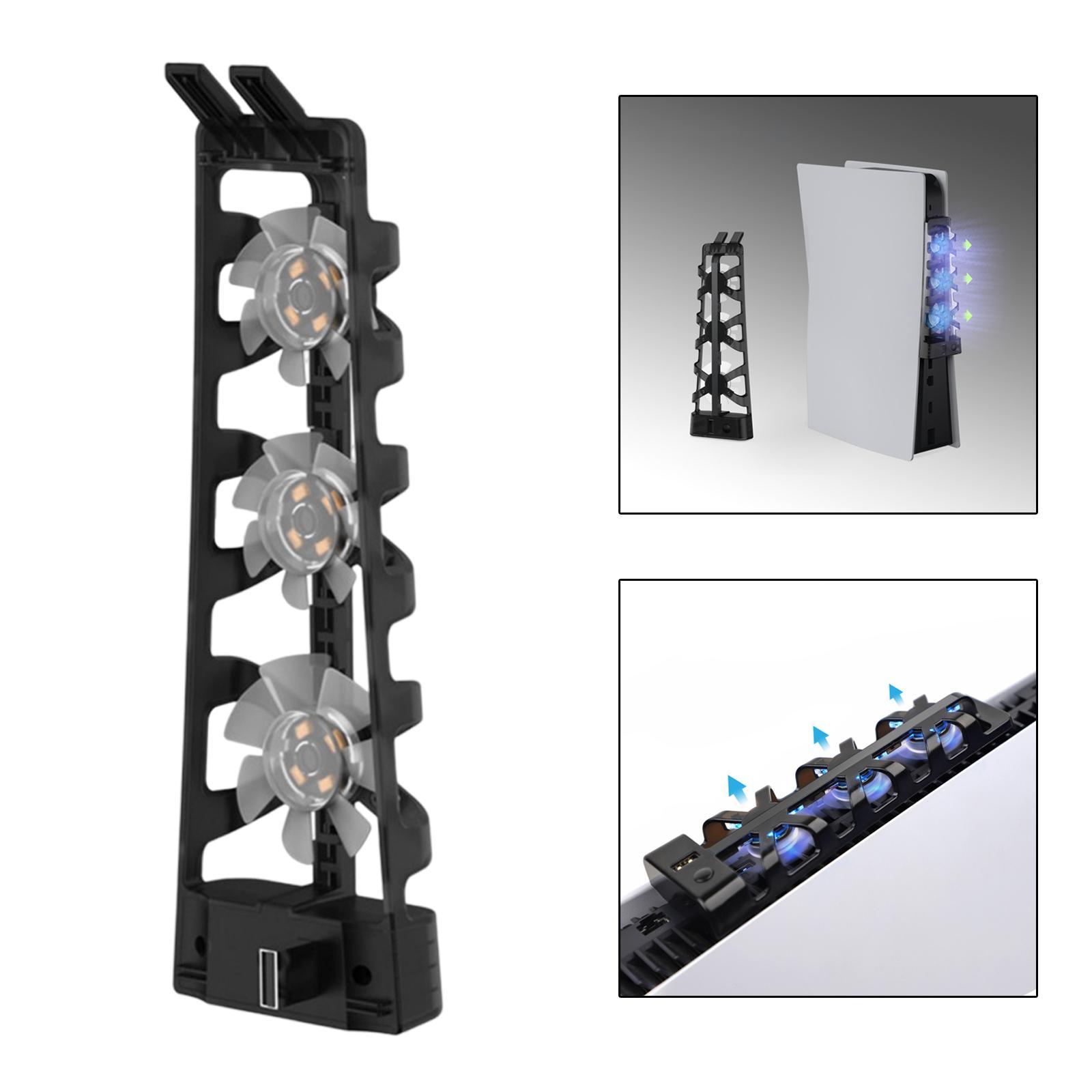 Cooling Fan ABS with  Cooling Station Efficient for  Console